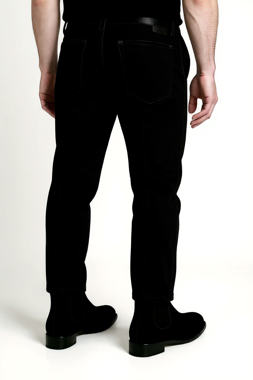 Classic Chelsea Boots for Men - Black