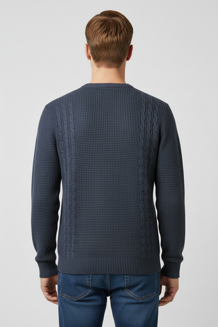 Elegant Men’s Jumper - Grey