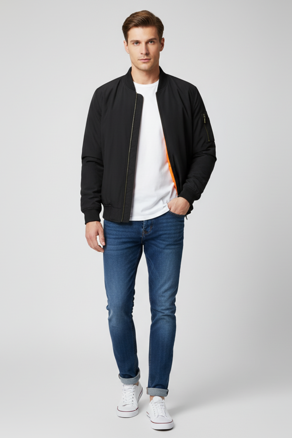 Everyday Men’s Bomber Jacket - Black
