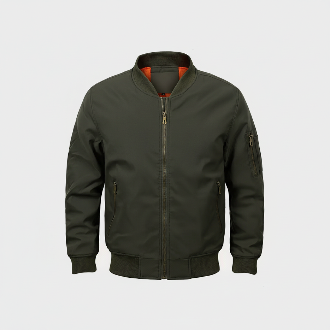 Everyday Men’s Bomber Jacket - Green