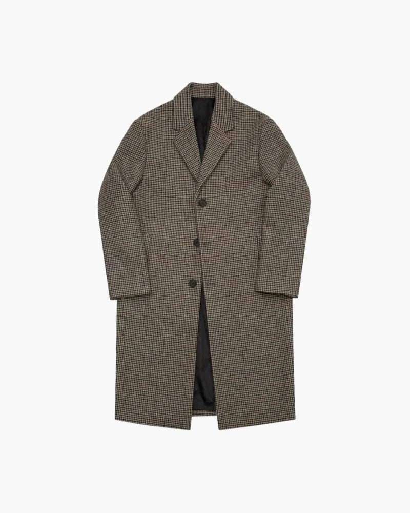 Heritage Men’s Checked Trench Coat