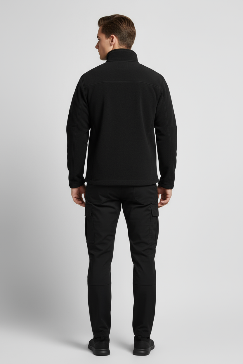 Performance Men’s Fleece Jacket - Black