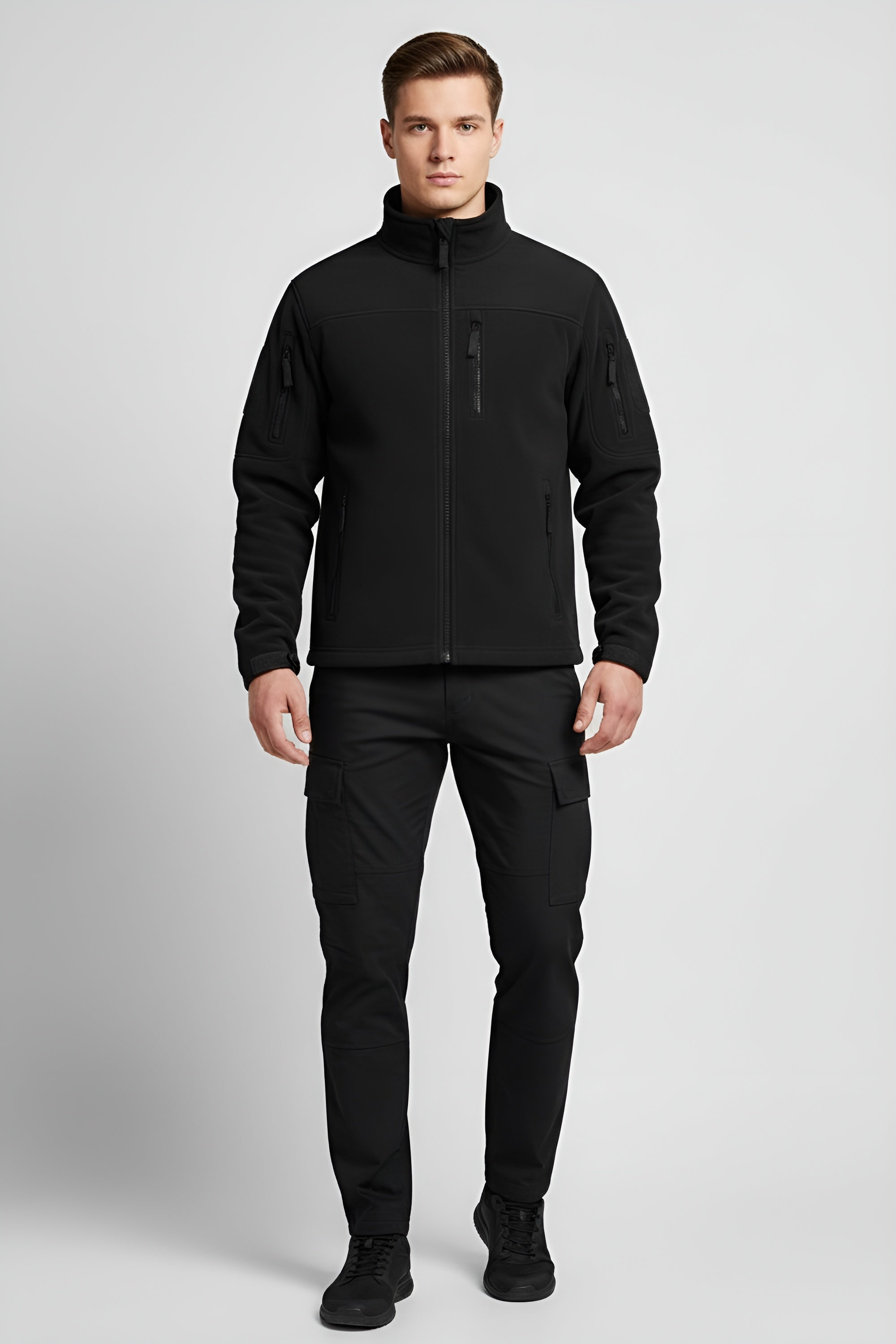Performance Men’s Fleece Jacket - Black