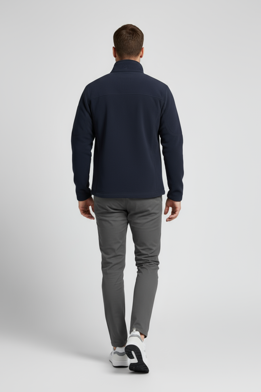 Performance Men’s Fleece Jacket - Blue