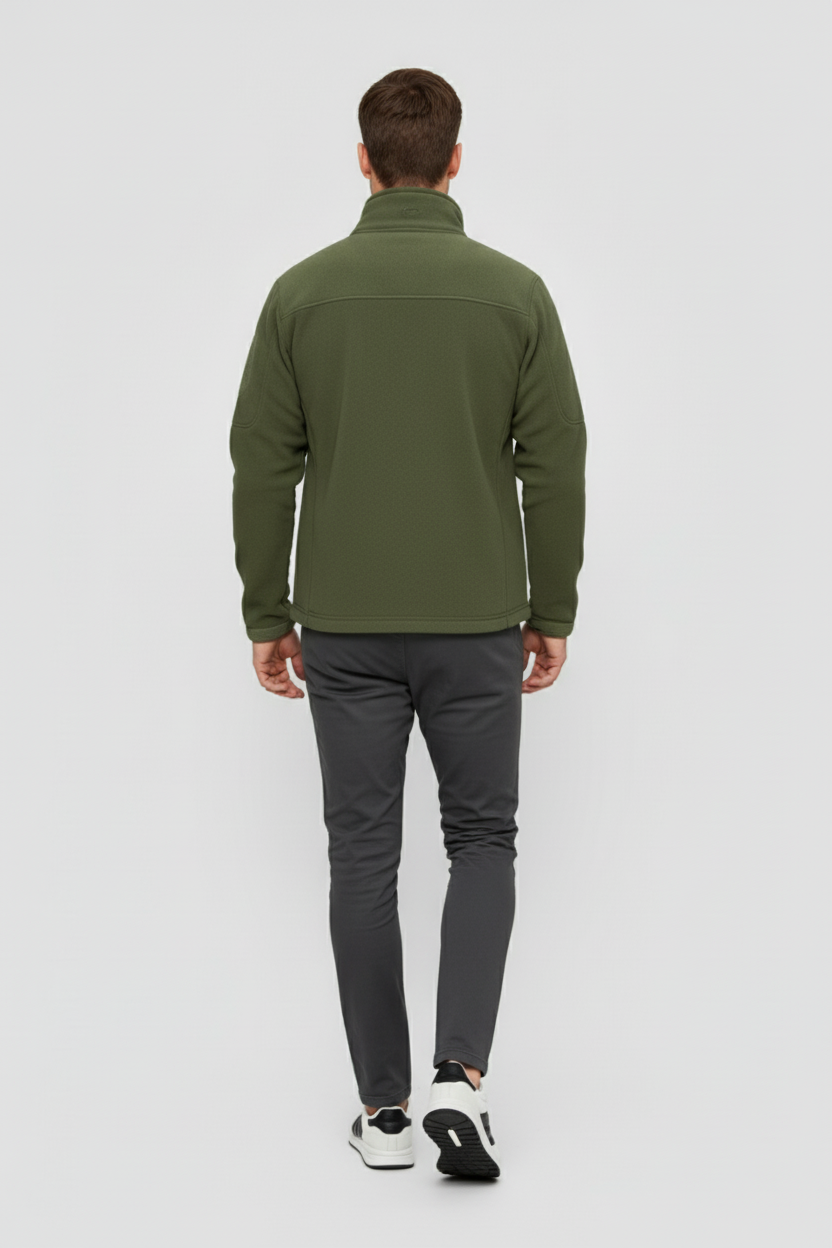 Performance Men’s Fleece Jacket - Green