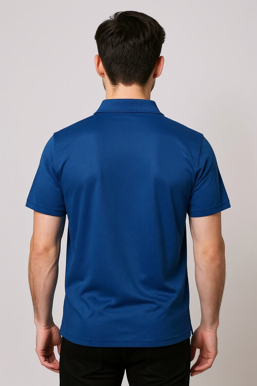Performance Polo Shirt for Men - Blue