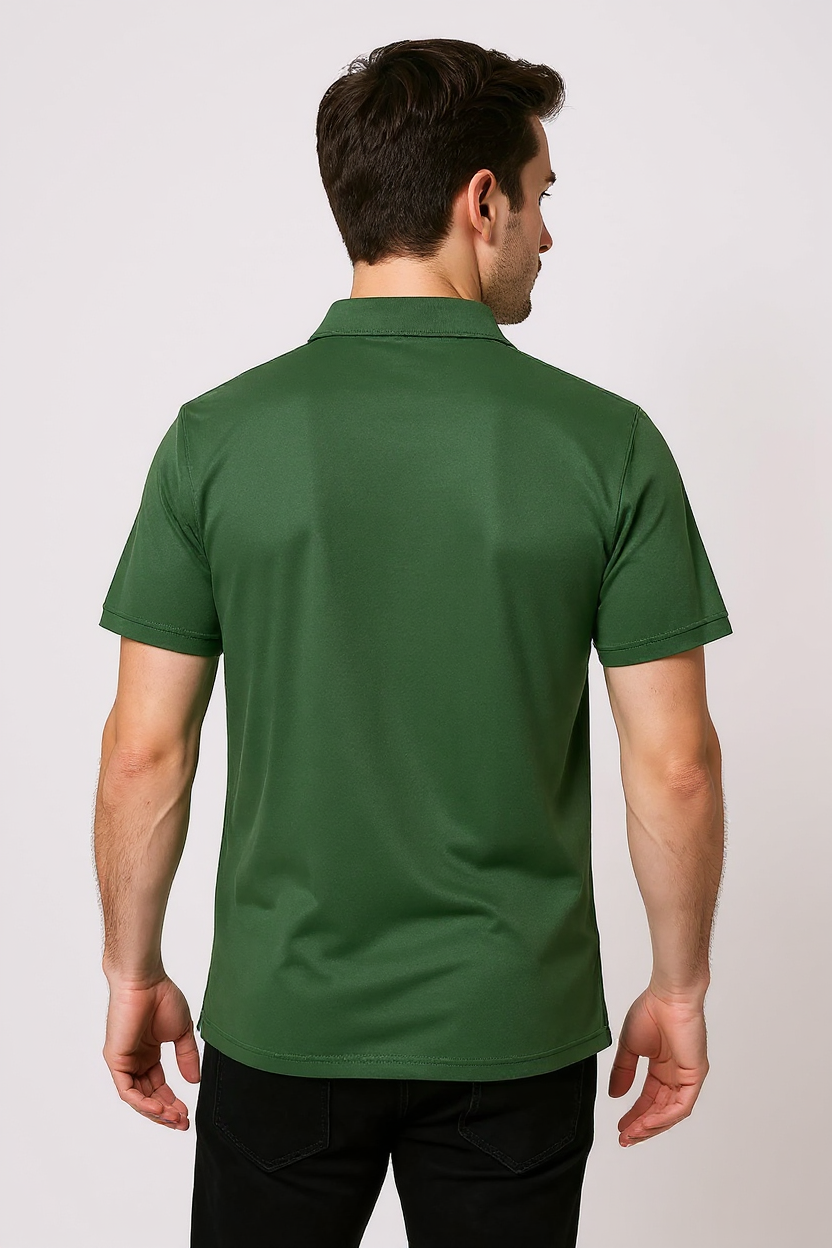 Performance Polo Shirt for Men - Green
