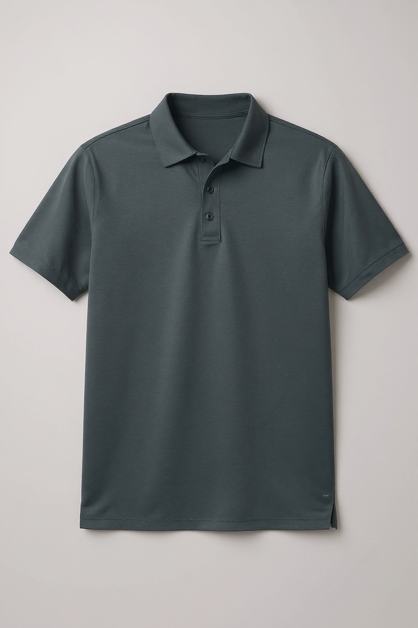 Performance Polo Shirt for Men - Grey