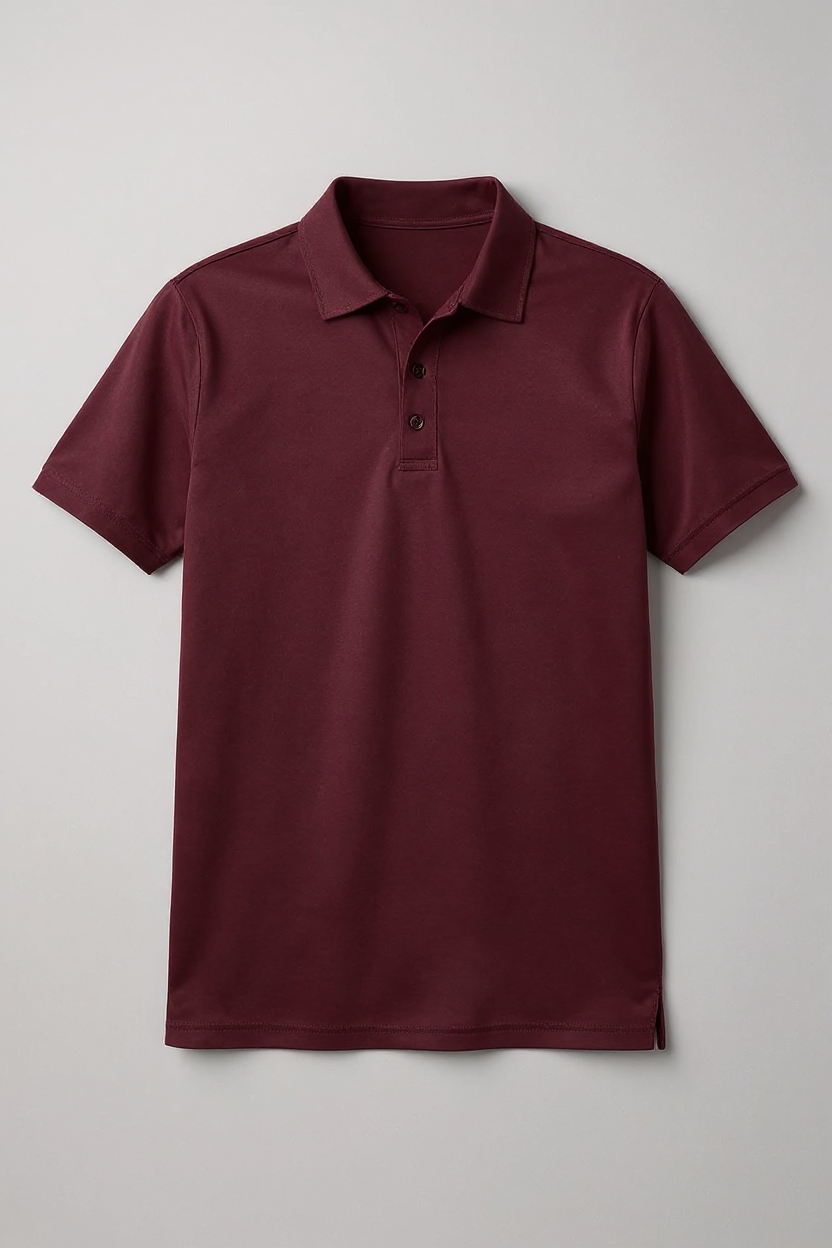 Performance Polo Shirt for Men - Red