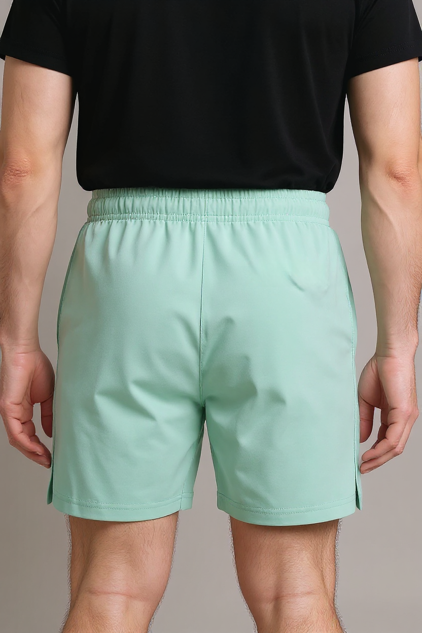 Quick-Dry Training Shorts for Men - Pale Sage