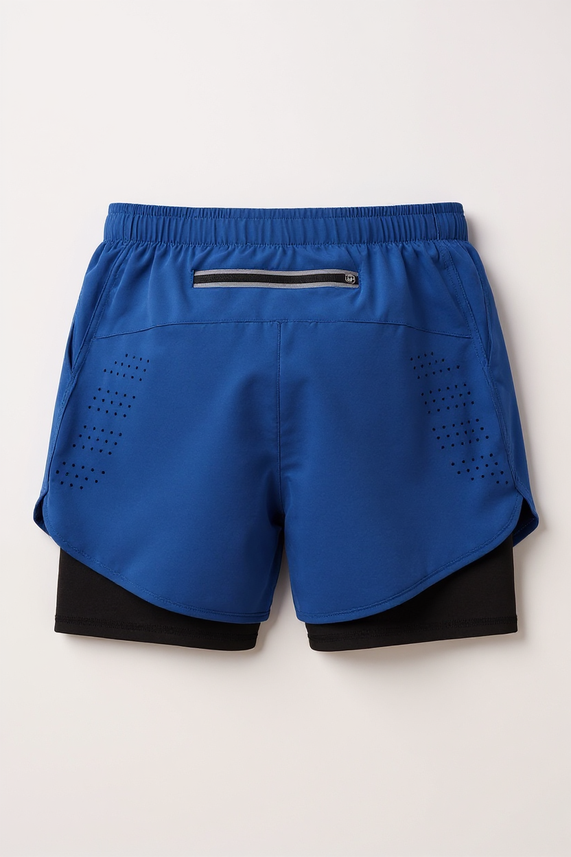 Streamlined Running Bottoms for Men - Blue