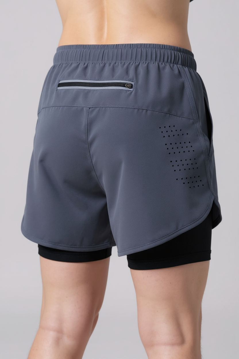 Streamlined Running Bottoms for Men - Grey