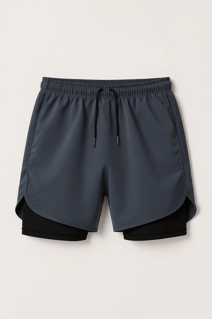Streamlined Running Bottoms for Men - Grey