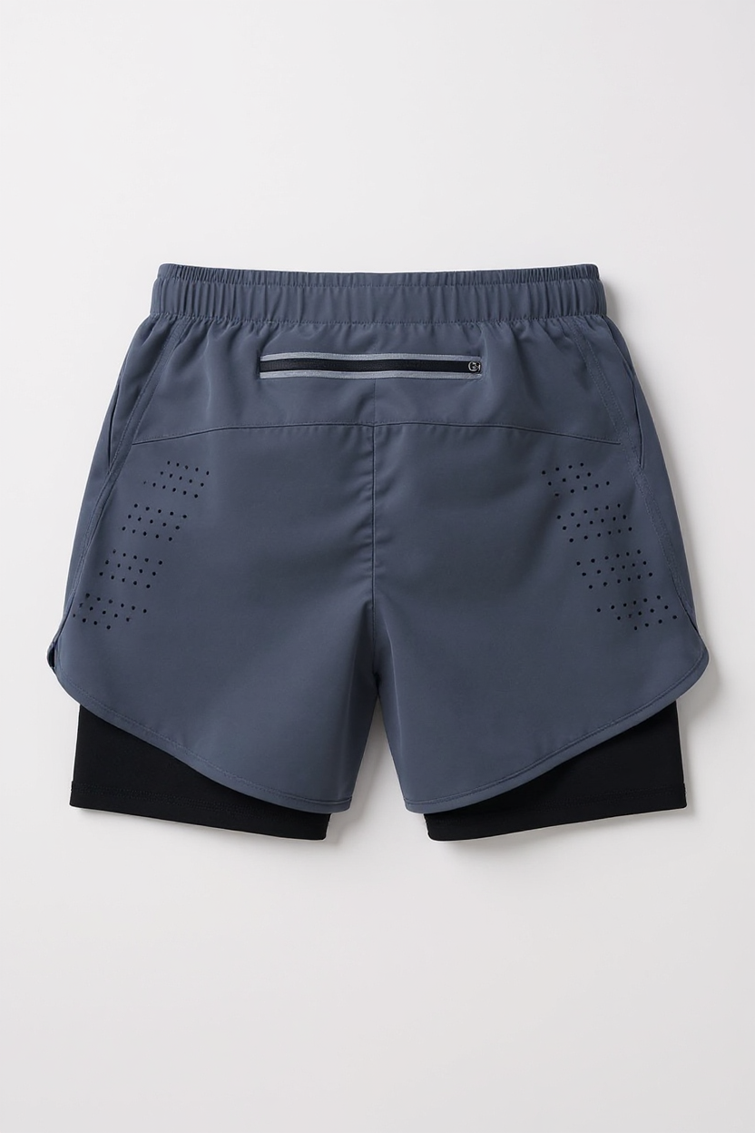 Streamlined Running Bottoms for Men - Grey