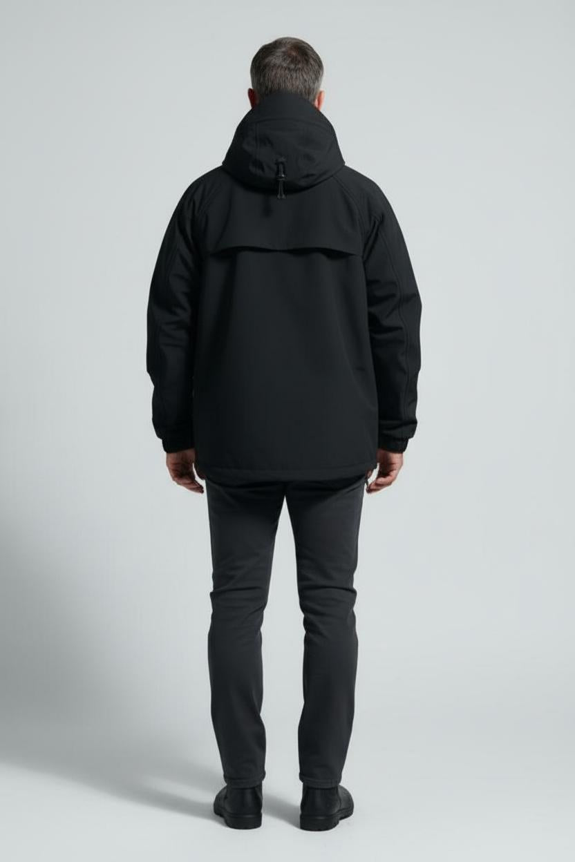 Urban Men’s Rain Coat - Black