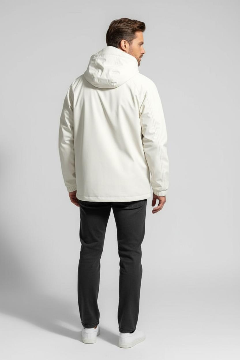 Urban Men’s Rain Coat - White