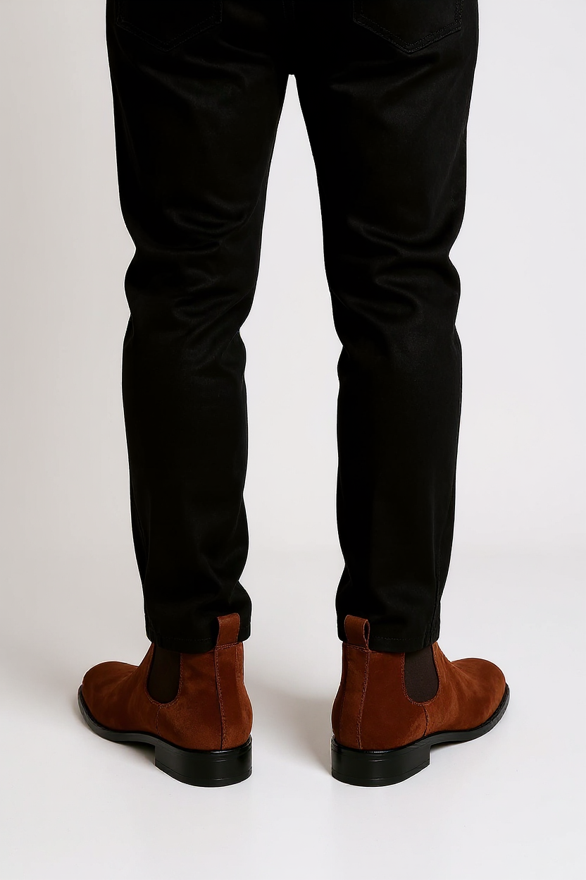 Classic Chelsea Boots for Men - Brown