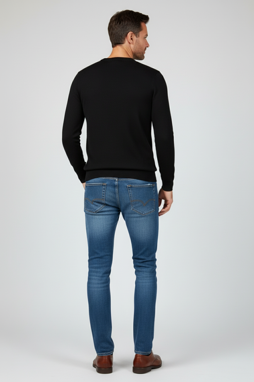 Essential Men’s Slim Fit Jeans - Blue
