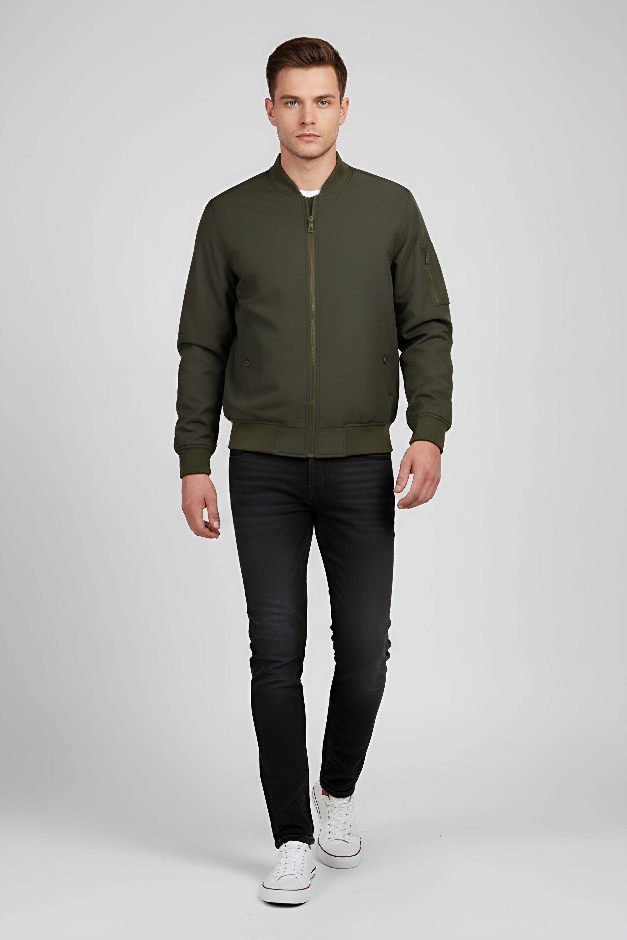 Everyday Men’s Bomber Jacket - Green