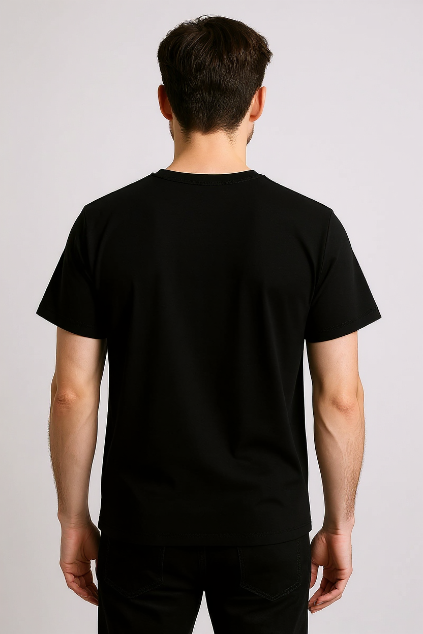 Seamless Short Sleeve Outdoor Shirt - Black